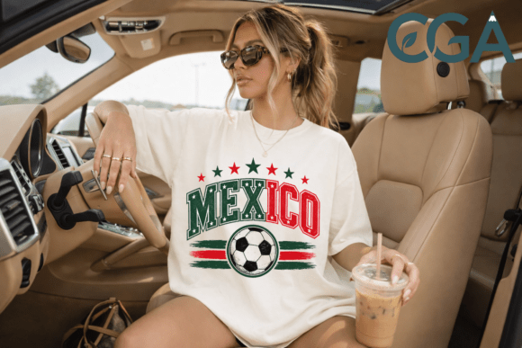 Download Mexico Typography Stars Soccer Frame PNG - Frame Collection