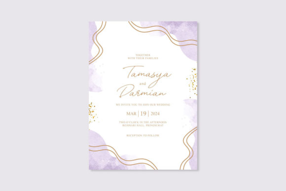 Download Watercolor Splash for Wedding Template - Template Collection