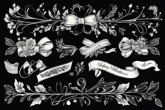 Download About Hand Drawn Floral Decorative Borde - Decorative Collection