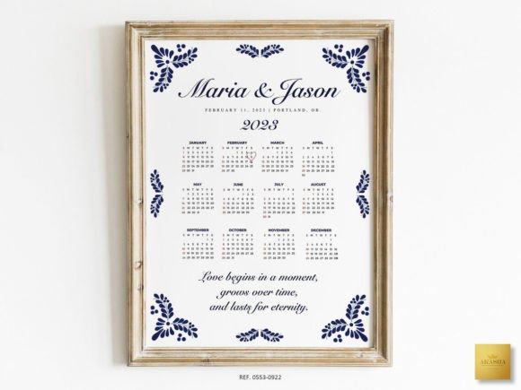 Download Mexican Theme Wedding Calendar Template - Template Collection