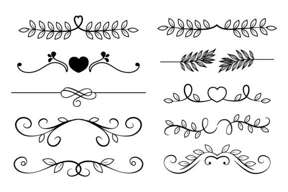 Download Flourish, Swoosh, Wedding Decorative - Decorative Collection