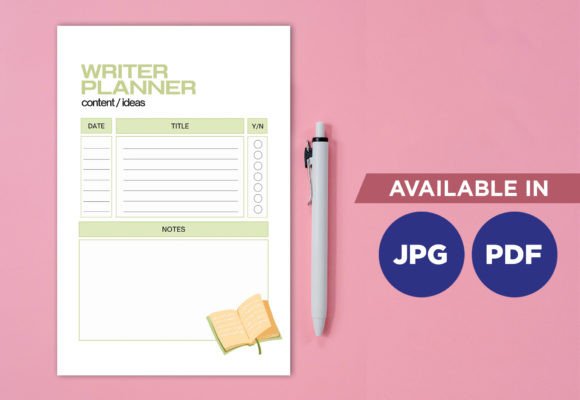 Download Writer Planner Print Templates - Template Collection