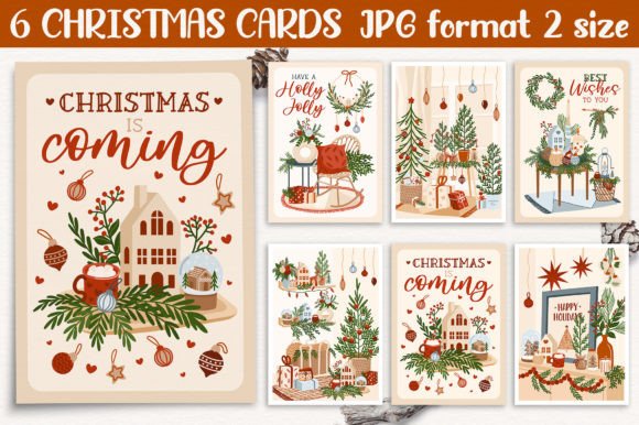 Download Christmas Cards Print Templates - Template Collection