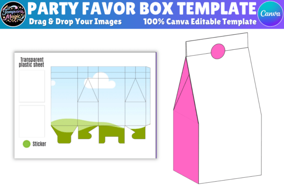 Download Box Canva Editable Template - Template Collection
