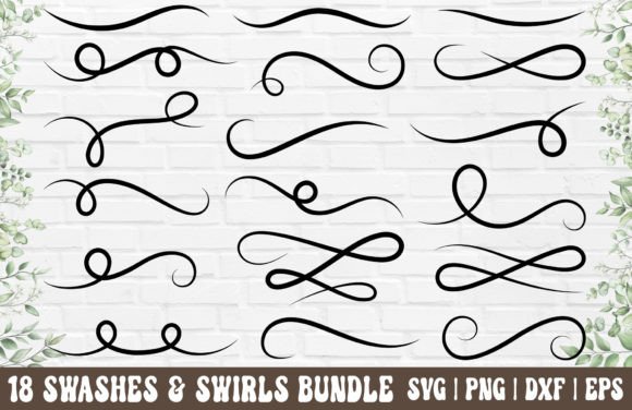 Download Swirl SVG - Decorative Swirl Ornaments - Decorative Collection