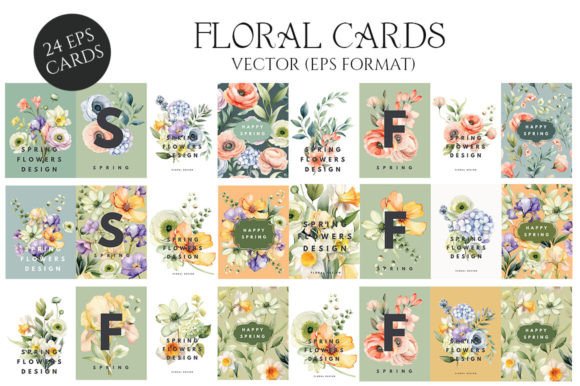 Download Floral Greeting Cards Templates - Template Collection